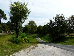 Le début de la voie verte à Sarlat.