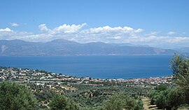 Panoramic view of Selianitika and Longos