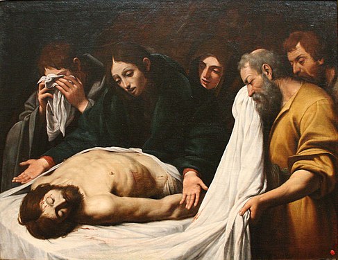 Lionello Spada, Lamentazioni sul Cristo morto, c. 1614.