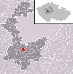 Trnová – Mappa