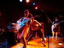 Tuscadero playing a reunion show in 2010