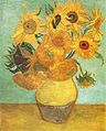 Vincent van Gogh, Vase avec douze tournesols, 1889[32]