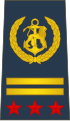Capitaine de vaisseau (Congolese Navy)[48]