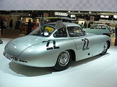 Mercedes 300 SL victorieuse du Prix de Berne 1952