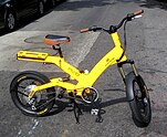 Electric bicycle in Manhattan, New York