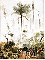 Aquarela retratando o Distrito da Chapada, 1827