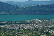 Vue panoramique d’Aix-les-Bains