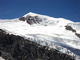 L'Alphubel depuis le Mittel-Allalin.