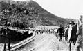 Image 10Armed vigilantes deport striking copper miners during the Bisbee Deportation in Bisbee, Arizona, July 12, 1917.