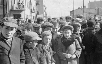 Jewish children, the Ghetto