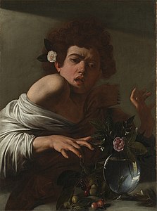 Boy Bitten by a Lizard, by Caravaggio