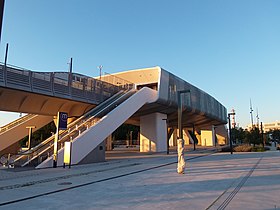 Maquette de la station.