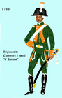 Régiment de chasseurs à cheval de Hainaut 1788 − 1789