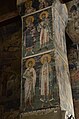 Pillar with saints