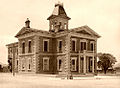 The front of the courthouse Courthouse in 1940, prior to its conversion into a museum