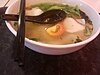 A bowl of fish soup bee hoon, photograph taken 27 May 2013