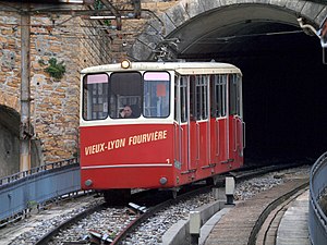 La ligne F2 du funiculaire