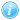 Cyan information icon