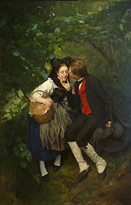 Sous la feuillée (1874), musée des Beaux-Arts de Mulhouse.