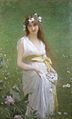 Springtime by Jules Joseph Lefebvre