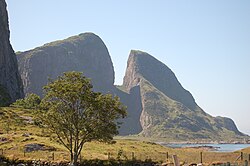 View of the Kinnaklova mountain