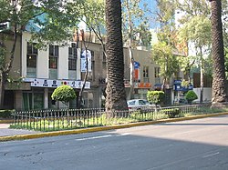 Korean businesses on Florencia Street (2007)