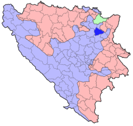 Tuzla – Mappa