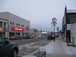 Main Street of Flin Flon