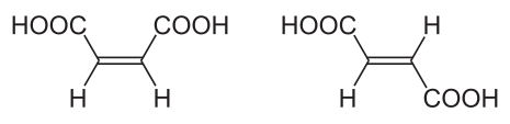 Acide maléique et acide fumarique.