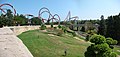 Vista panorámica de la muralla y de Dragon Khan.