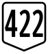 Route 422 shield