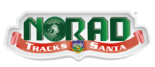 Logo du programme NORAD Tracks Santa.