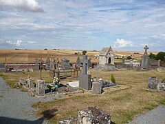 Le cimetière.