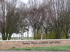 Entrée du cimetière.