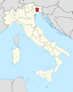 Provincia di Pordenone – Localizzazione