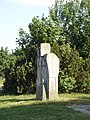 Sandsteinskulptur Stadthalle Rostock