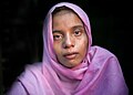 Hasina (21) witness the murder of more than 50 neighbours by the Myanmar Army, experienced extensive torture and was just lucky to survive.