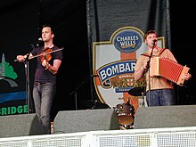 Spiers and Boden performing in 2003