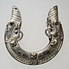 Silver penannular brooch from the St Ninian's Isle Treasure