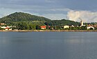 Parkowa Hill and Bielawa Lake in Bielawa