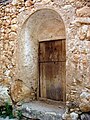 Detalle de arquitectura tradicional vernacular en Casas Altas (Valencia), año 2003