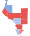 2018 Congressional election in Illinois' 12th congressional district by county