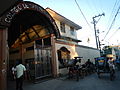 College entrance near the town hall