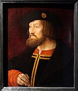 Antoine de Ville, 1507 scudiero di René II, dipinto della Lorena.