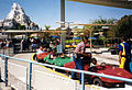 Autopia avec le Cervin à l'arrière plan en 1996