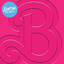 A stylized, curly letter B embossed in a shiny, sleek pink surface.