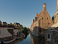 Bruges, canal near the Mariastraat-Katelijnestraat