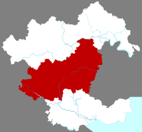 Localisation de Pǔníng