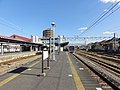 The west end of platforms 2/3 in January 2012