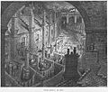 Image 1Gustave Doré's 19th-century engraving depicted the dirty, overcrowded slums where the industrial workers of London lived. (from History of capitalism)